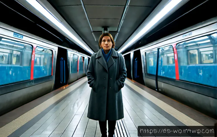 Home 17 디스토피아적 요소가 나타나는 현대 문학 - Photorealistic dystopian contemporary literature concept, lone middle-aged woman in modest everyday ...